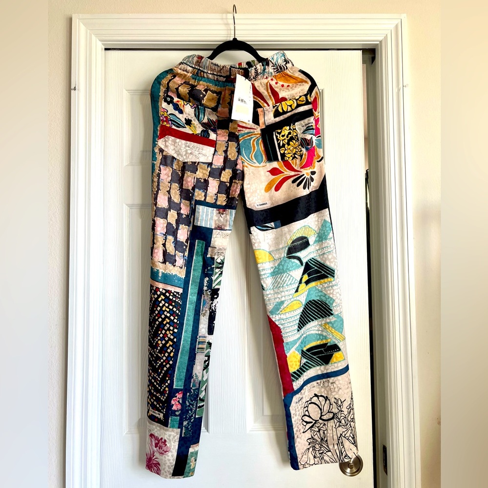 Zara patch pants
